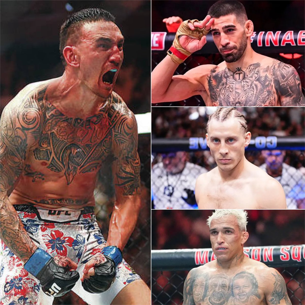 Combat_Casuals's tweet image. WHATS NEXT FOR MAX HOLLOWAY AFTER HIS WIN AT #UFC318 ⁉️
Ilia Topuria🏆❓
Paddy Pimblett❓
Charles Oliveira 🇧🇷❓