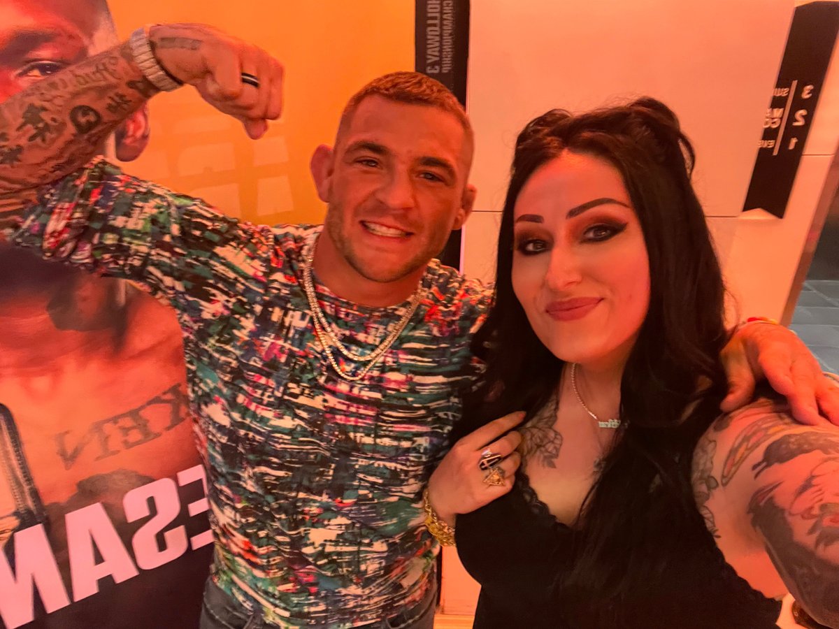 JessicaKnapik's tweet image. THANK YOU @DustinPoirier 💎
A good man, great to his fans, philanthropic, and a killer in the cage. End of an era 👊🏼
#ufc318