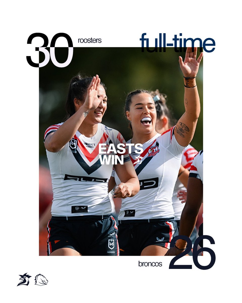 sydneyroosters's tweet image. W up North