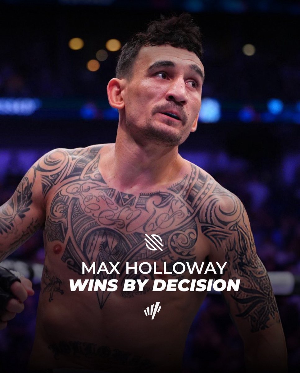 Sanabul's tweet image. And STILL 🏆 The BMF and Legend of the UFC, Max Holloway does it again
Congratulations to Dustin Poirier on an incredible career, what an incredible fight from two fan favorites
Fight For It.
