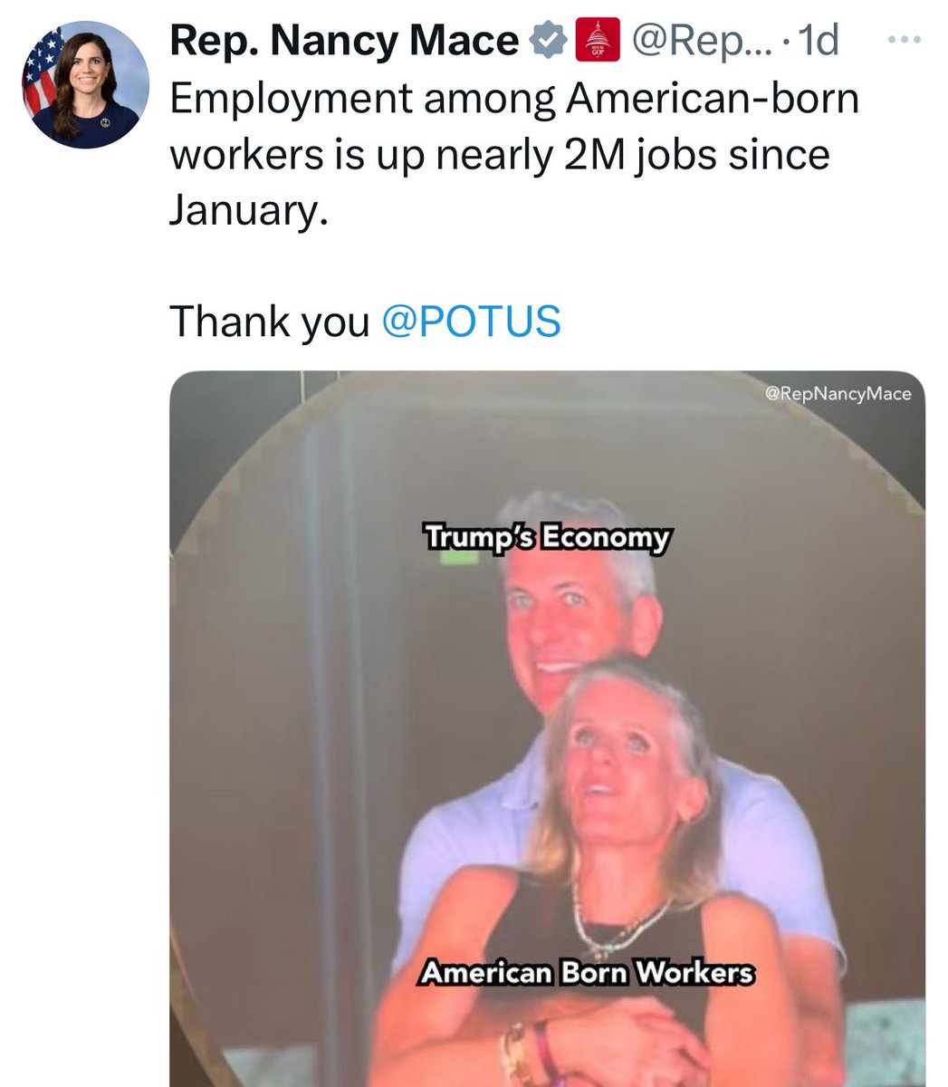 QasimRashid's tweet image. Accurate because Trump’s economy caters to morally bankrupt CEOs who screw over American workers leaving them ashamed and embarrassed.