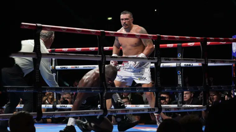 ecamarena1's tweet image. El triunfo de @usykaa frente a Daniel Dubois fue una exhibición magistral de calidad técnica, eficacia táctica, poderío y gran clase. ¡Nada más!
