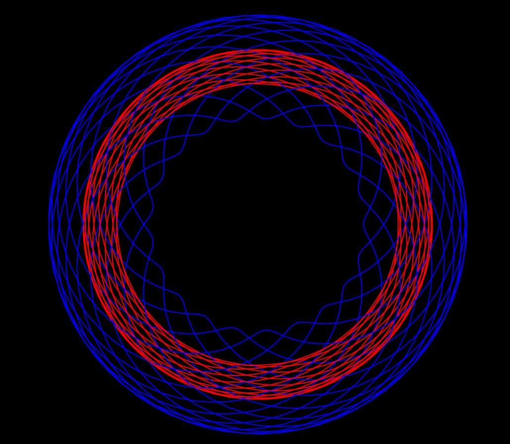 dannyowelch's tweet image. Generated this with a SpiralArt app I built with Grok 4. It's a simple app, but this particular image has a really cool 3D effect with the red & blue that messes with my eyes. @grok
