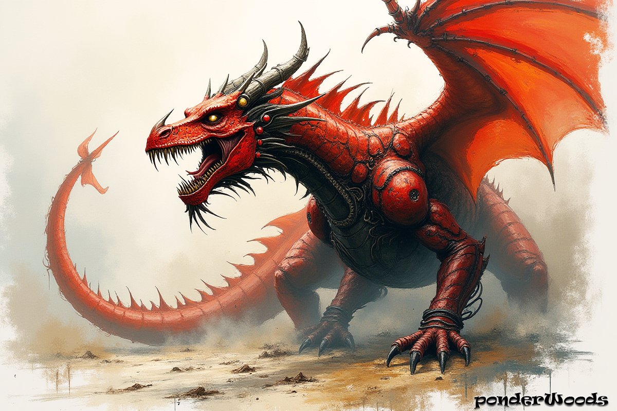 QT  you Steampunk Dragon 🔥