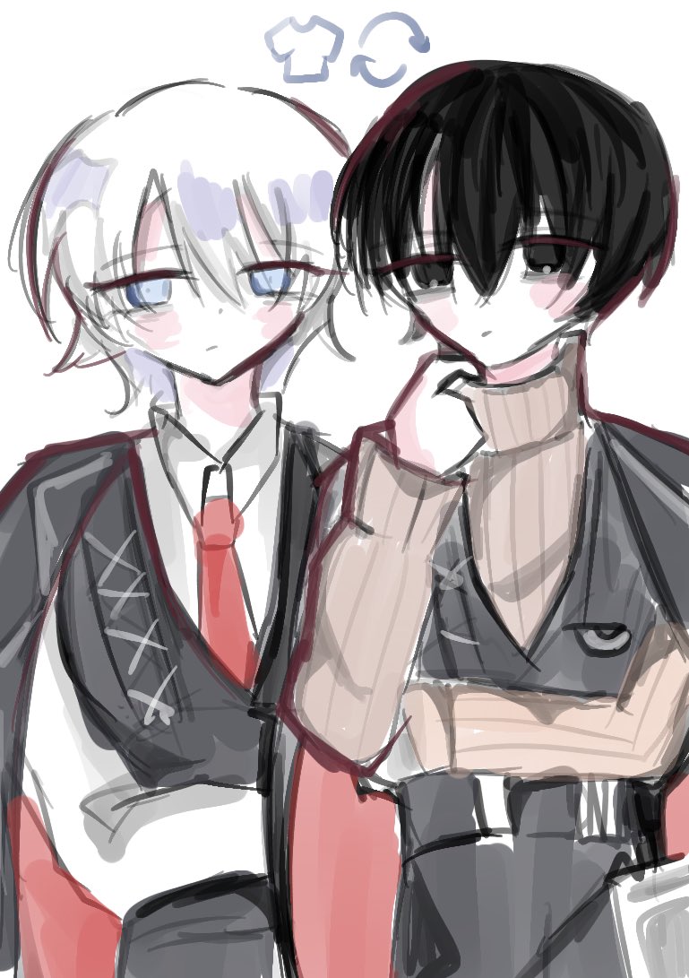 Mavi_Chan14's tweet image. #FausangWeek2025 #LCB0102 

Day 4 - Clothes swap 

🫳🫳