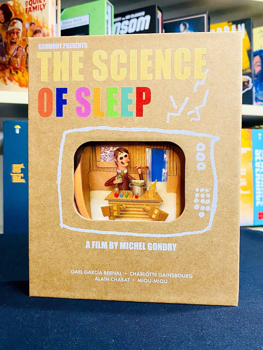 walkdenent's tweet image. 🌙 Step into a dreamlike world like no other…
From the visionary mind of Michel Gondry (Eternal Sunshine of the Spotless Mind) comes THE SCIENCE OF SLEEP (2007) — now available in a Collector’s Edition Blu-ray, exclusively from @UmbrellaEnt!