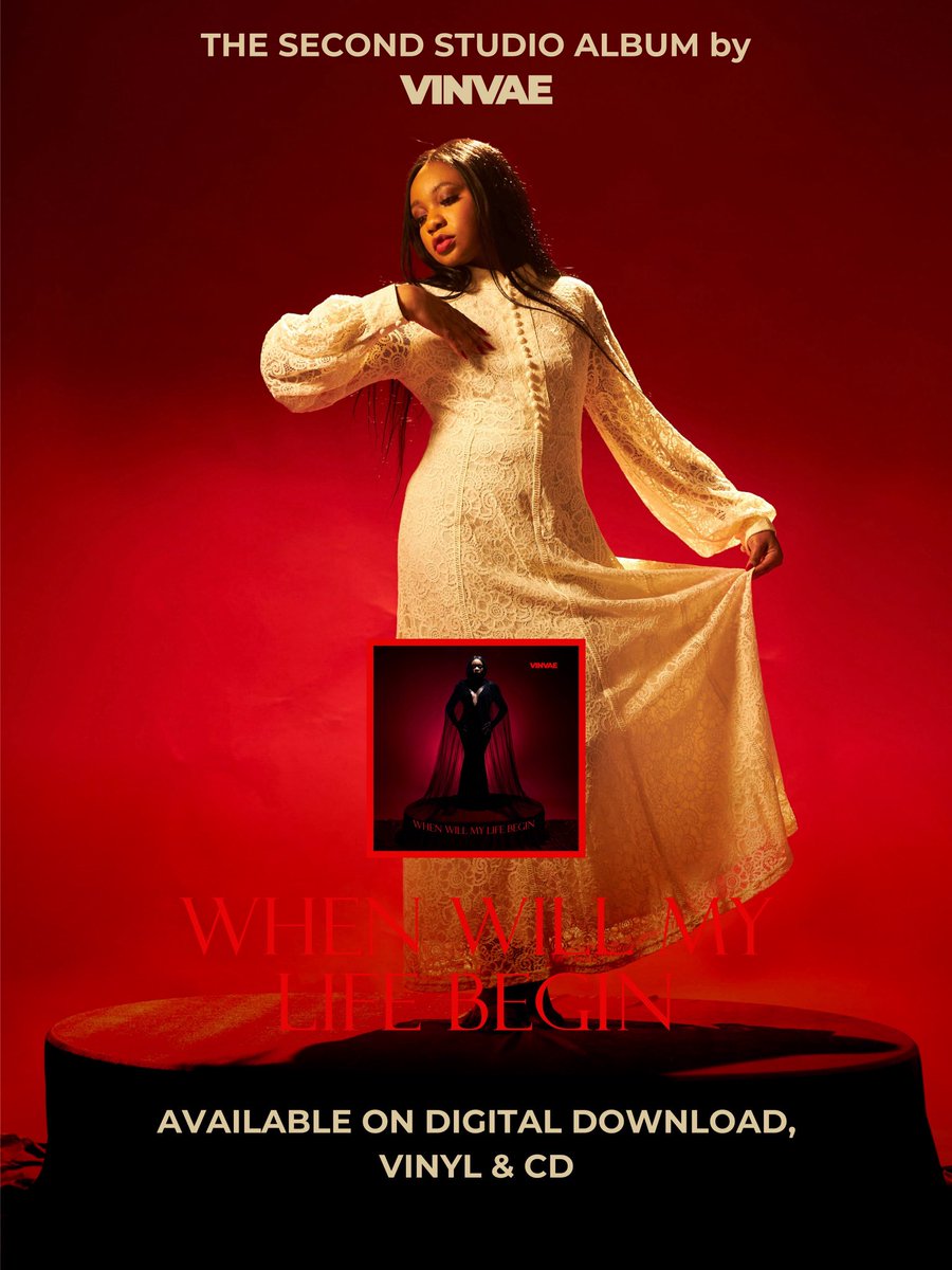 vinvae's tweet image. Pre-Order: vinvae.com/shop

When Will My Life Begin - from the second studio album When Will My Life Begin.

Pre-order now. Available on digital download, vinyl, and CD. Out August 2nd.