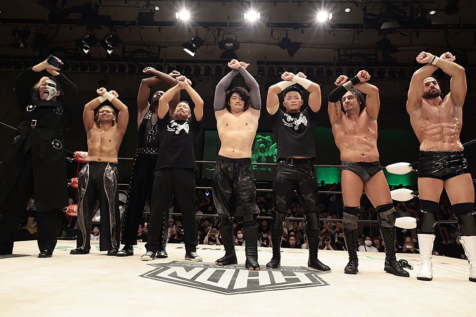 TEAM2000Xの勝利

新メンバーのKNULLよろしくな！

オオワダサン…
海外でさらに異次元な存在になって帰ってきてくれよな🥺(いつ行くか知らんけど)

#noah_ghc #TEAM2000X
#NOAH25th
