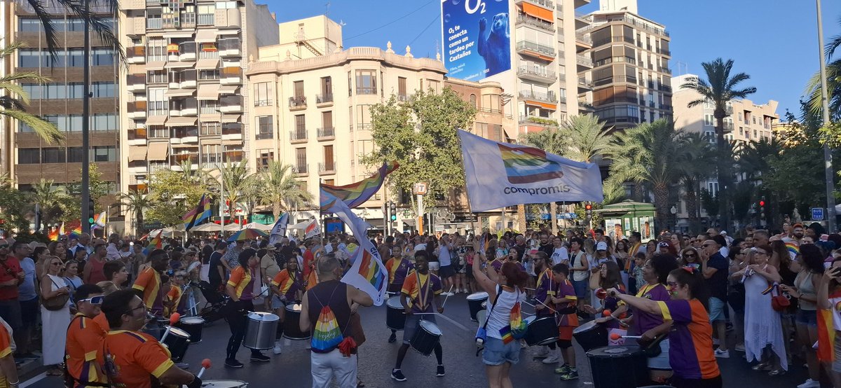 NatxoBellido's tweet image. Alacant torna a eixir als carrers per a reivindicar drets i avanços.

Cridant per la pau, la lliberat i la diversitat de ser i estimar com vulgues. Plantant-se contra l&apos;odi i la intolerància. 

#OrgullAlacant🏳️‍🌈🏳️‍⚧️