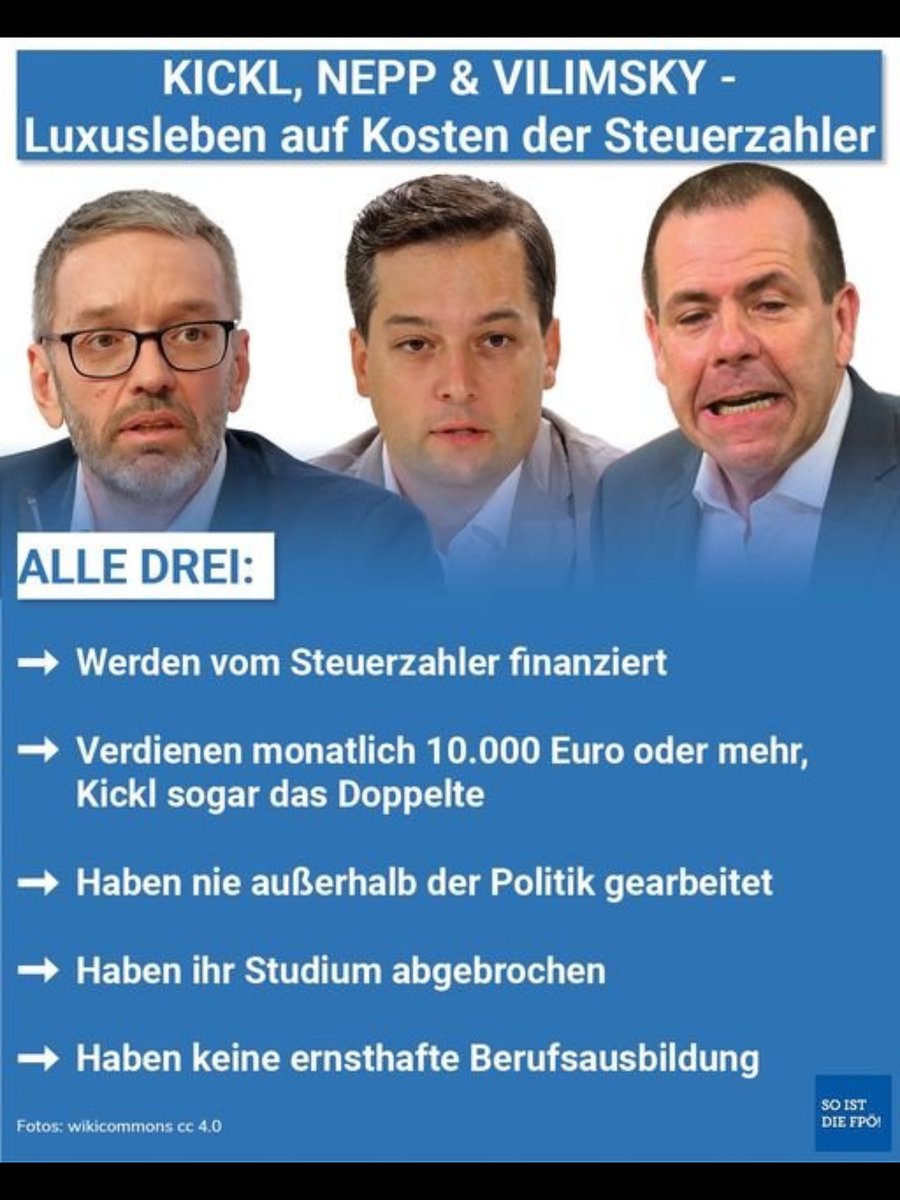 GsengerR's tweet image. FPÖ
Bildung wäre soooo wichtig😂
