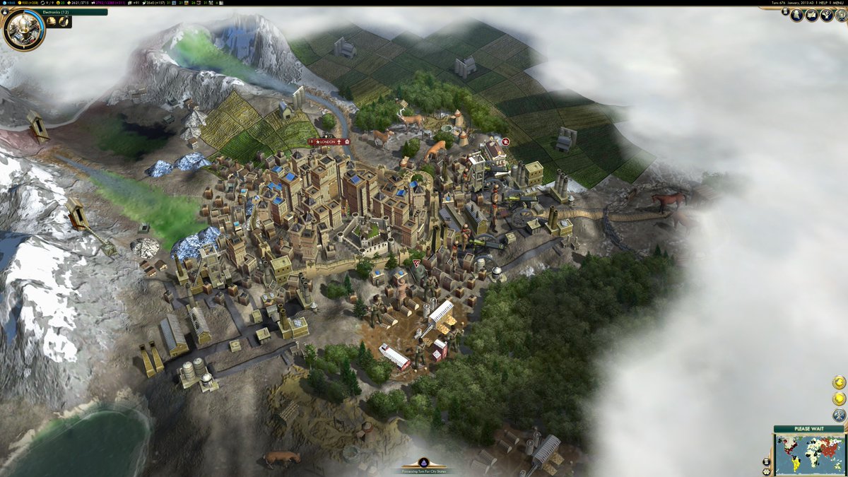 GamewayUA's tweet image. How it started vs. How it&apos;s going #Civ5