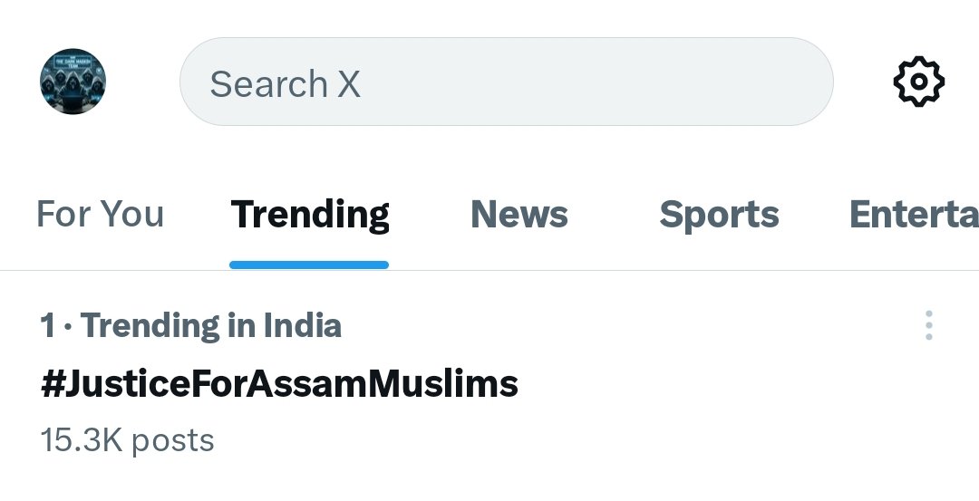 the_dark_masked's tweet image. नंबर 1 पे ट्रेंड कर रहा है हमें रुकना नही है 
लिखते रहना है बोलते रहना है चुप नही बैठना है..

#JusticeForAssamMuslims
#JusticeForAssamMuslim