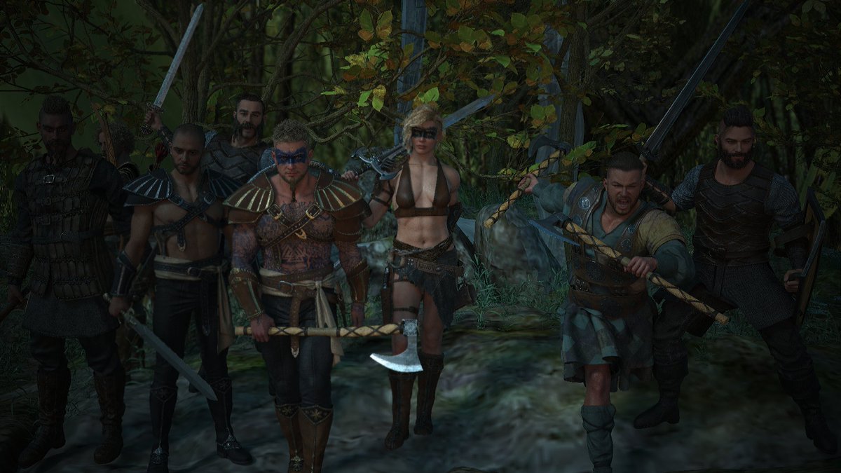 WMarkVN's tweet photo. Our Viking warriors during a raid👀

#visualnovel #indiegame #daz3d #visualnovelgame #gamedev #renpy #3drender #digitalart #characterdesign https://t.co/xj2hqrYO9C