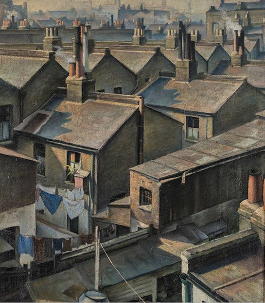 PaintingsLondon's tweet image. Good afternoon! This week's theme was Rooftops.
Take a look at the timeline over the last week for full details of these and the rest of the featured pieces.
