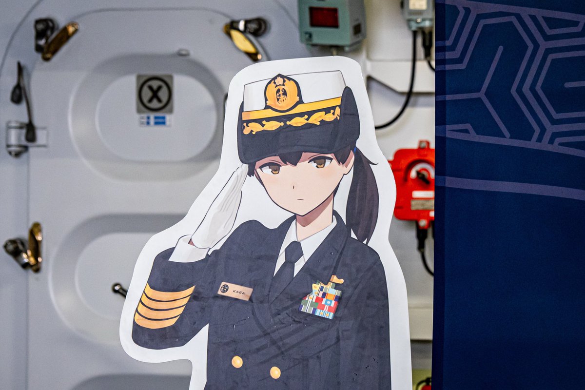 Sorai_130's tweet image. 護衛艦「かが」別府港一般公開
ずっと乗りたかった夢が、まさか別府で叶うとは…!
海自最大の艦だけあって迫力満点。大好きな艦に乗れて大満足でした!