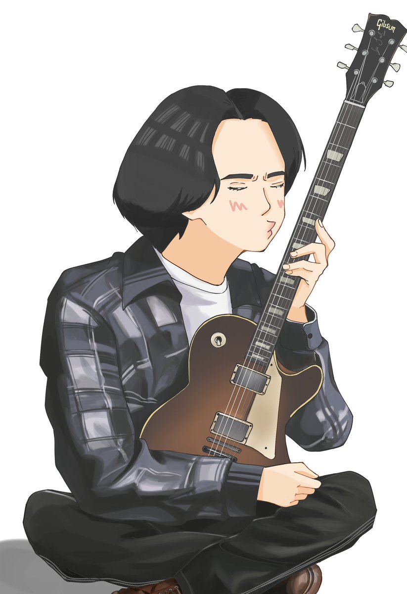民生さんー！😘😘😘🎸
#奥田民生 #イラスト