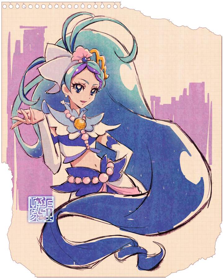 kamikitafutago's tweet image. 7月20日は
キュアマーメイド💙海藤みなみ のお誕生日❣️
𝗛𝗮𝗽𝗽𝘆 𝗕𝗶𝗿𝘁𝗵𝗱𝗮𝘆! 𝗖𝘂𝗿𝗲 𝗠𝗲𝗿𝗺𝗮𝗶𝗱💙
#Goプリ #precure