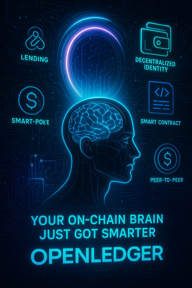 The Prodigy🥷📈 (@mavvy_02) on Twitter photo 🧠 Your On-Chain Brain Just Got Smarter
Reputation isn’t just social clout anymore — it’s programmable.
<a href="/OpenledgerHQ/">Openledger</a> transforms your transaction history, wallet activity, and on-chain behavior into a living, breathing identity that earns you access:
🔹 Borderless credit
🔹 🧠 Your On-Chain Brain Just Got Smarter
Reputation isn’t just social clout anymore — it’s programmable.
<a href="/OpenledgerHQ/">Openledger</a> transforms your transaction history, wallet activity, and on-chain behavior into a living, breathing identity that earns you access:
🔹 Borderless credit
🔹