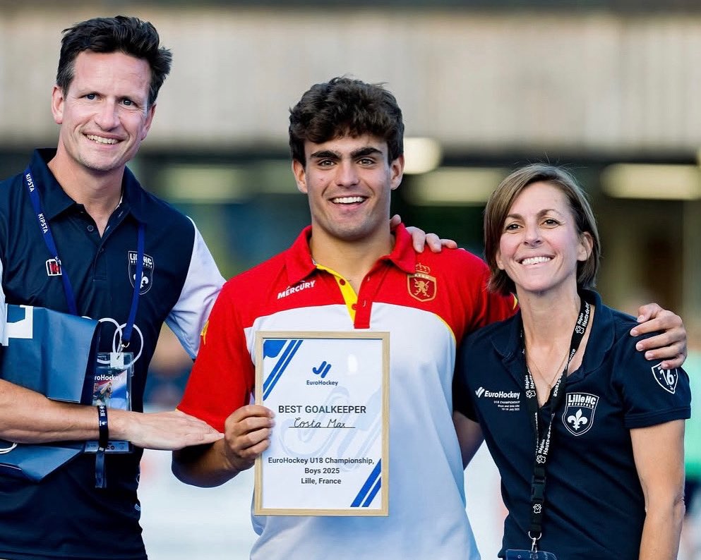 Max Costa, mejor portero del Europeo Sub18 🥅🐙