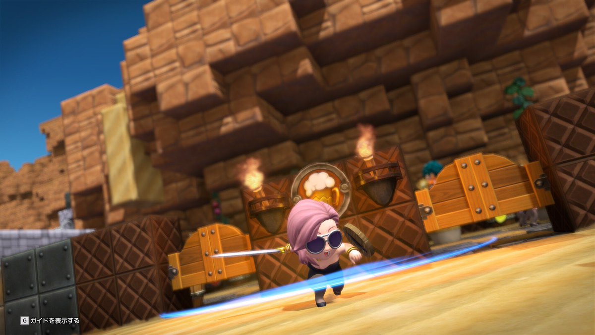 nekorock88's tweet image. 今日も今日とて街作り
酒場を作っています🍺

#DQB2