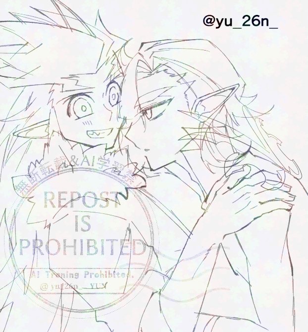yu_26n_'s tweet image. 某所に出そうと思って没にした下描きの供養電オク⚡️🐙