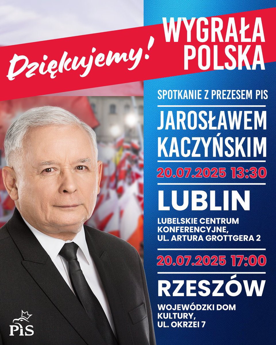To już dziś! 🔥 Śledźcie nasze media społecznościowe 🇵🇱 Zapraszamy! #WygrałaPolska
