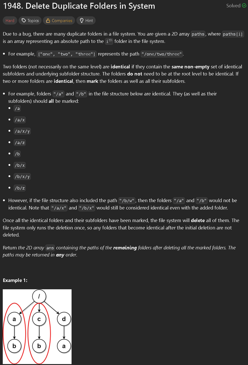 SolutionsLan's tweet image. leetcode.com/problems/delet…

#problem #solving #leetcode #LANAcademy #online #learn #free #update #tree #solutions #algorithms #BAC2026 #olimpiada