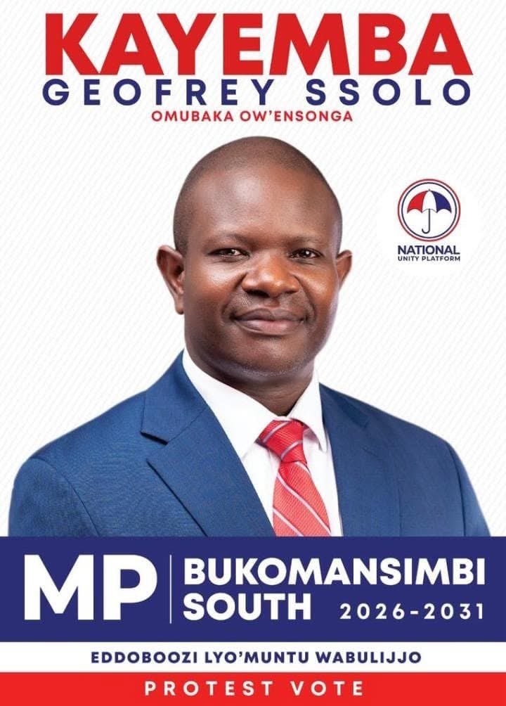 joseUganda's tweet image. Bukomansimbi South, Omwana Wammwe Wuuyo. 
Ndowooza Eky’okukola Mukimanyi. 
Hon. @KayembaSolo 
@NUP_Ug