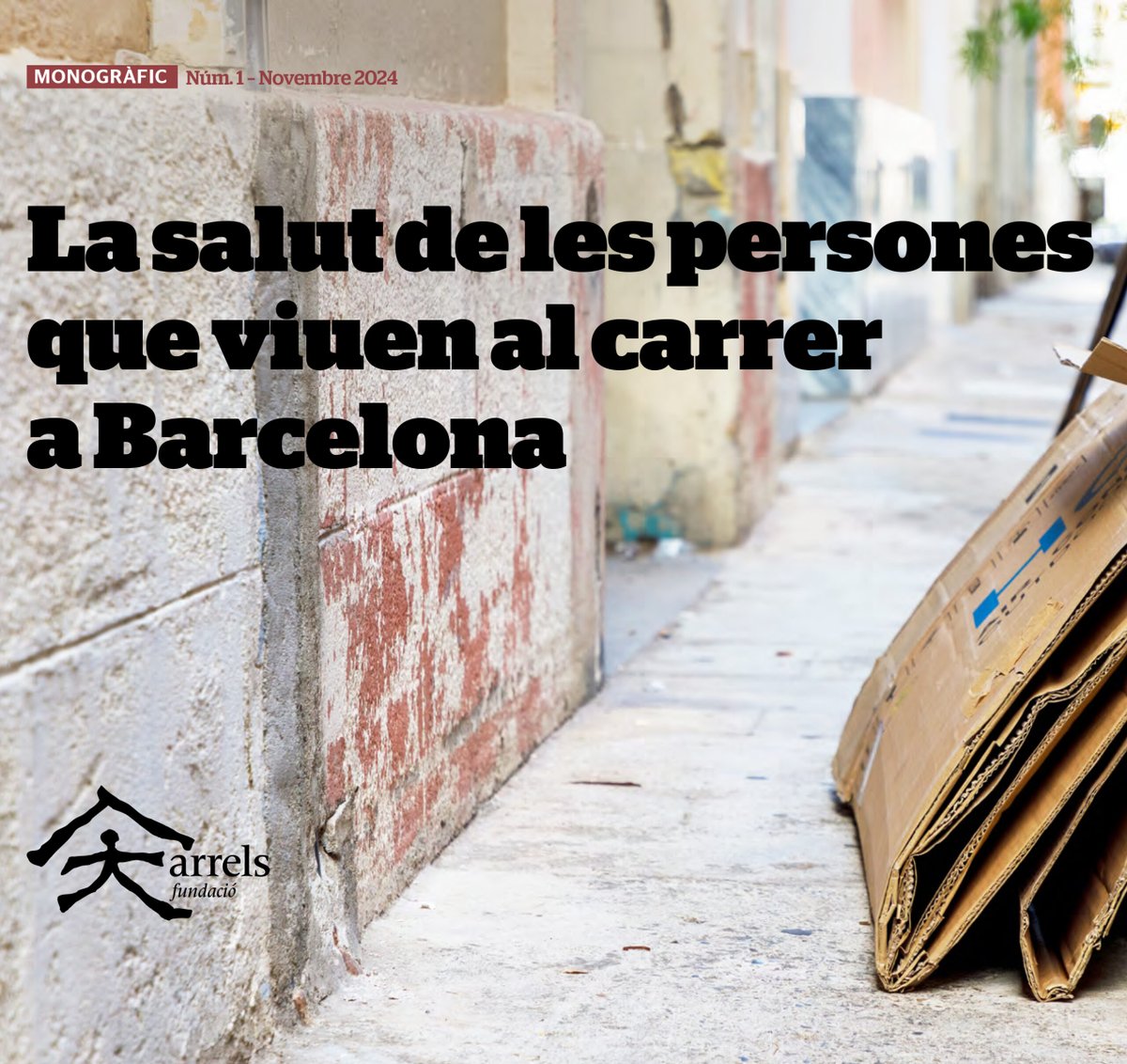 La majoria de les persones que dormen al carrer tornen a ser-hi després de rebre una alta hospitalària. A més, 1 de cada 4 no poden prendre els medicaments receptats i un 25 % no té cobertura dins del sistema sanitari públic català.

arrelsfundacio.org/monografic-sob…