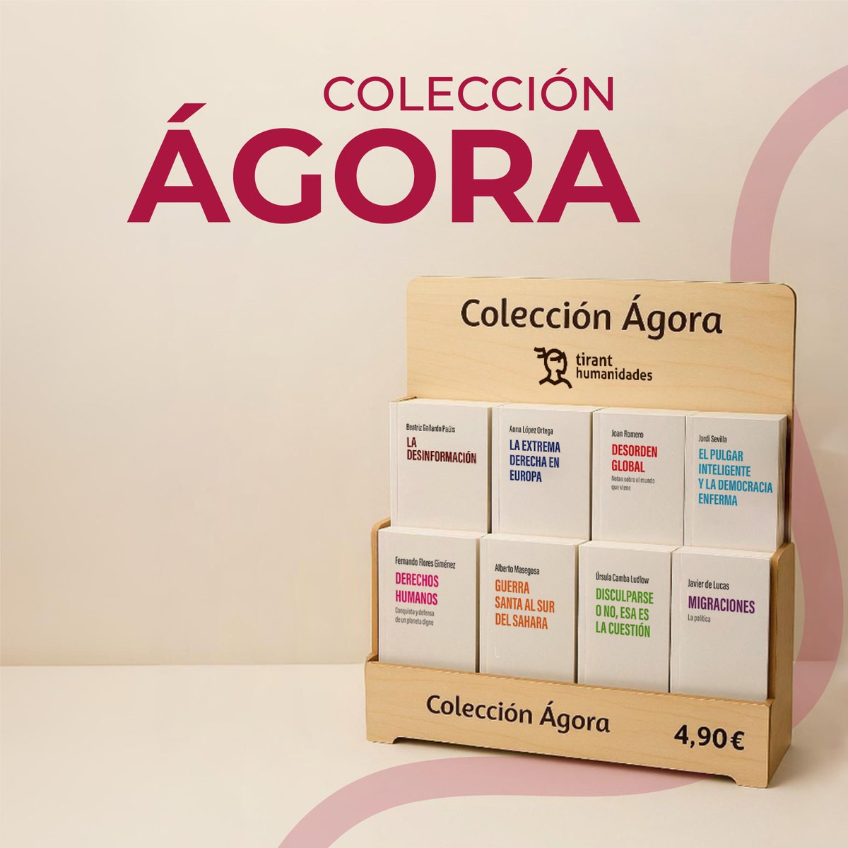 Tirant_ESP's tweet image. 📚 ¿Ya conoces #ÁGORA? Con vocación pública y espíritu divulgativo, está colección está pensada para fomentar el pensamiento crítico y el diálogo social.

🔎 ¿Su propósito? Seguir acercando al gran público temas clave del presente —como la desinformación, los derechos humanos o…