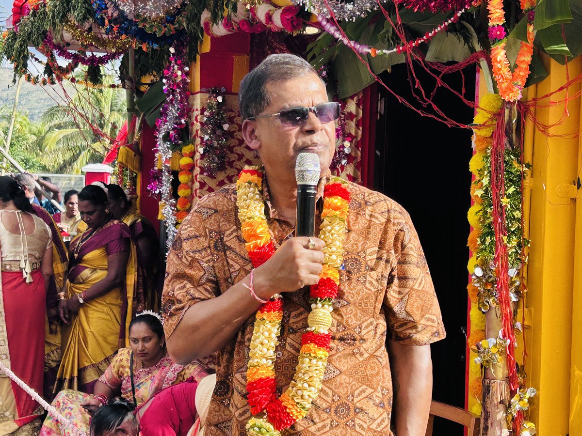 bimanprasad's tweet image. 🔥 A celebration of faith, tradition, and resilience. Honoured to attend the annual Sangam Mahamariamman Firewalking Ceremony in Vunivau, Labasa. A powerful reminder of our cultural strength.
Thanks to the community for keeping this sacred ritual alive. #Faith #Culture