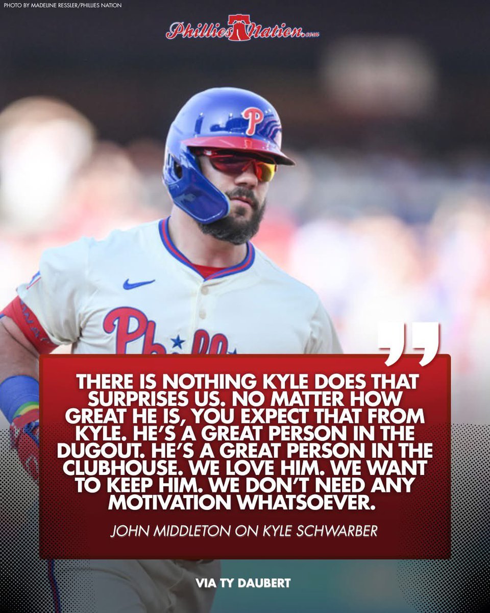 HammondCabbage's tweet photo. @rickybottalico @BillColarulo @975TheFanatic Would you say that this is encouraging to hear? From @PhilliesNation https://t.co/5TELBI3aXt