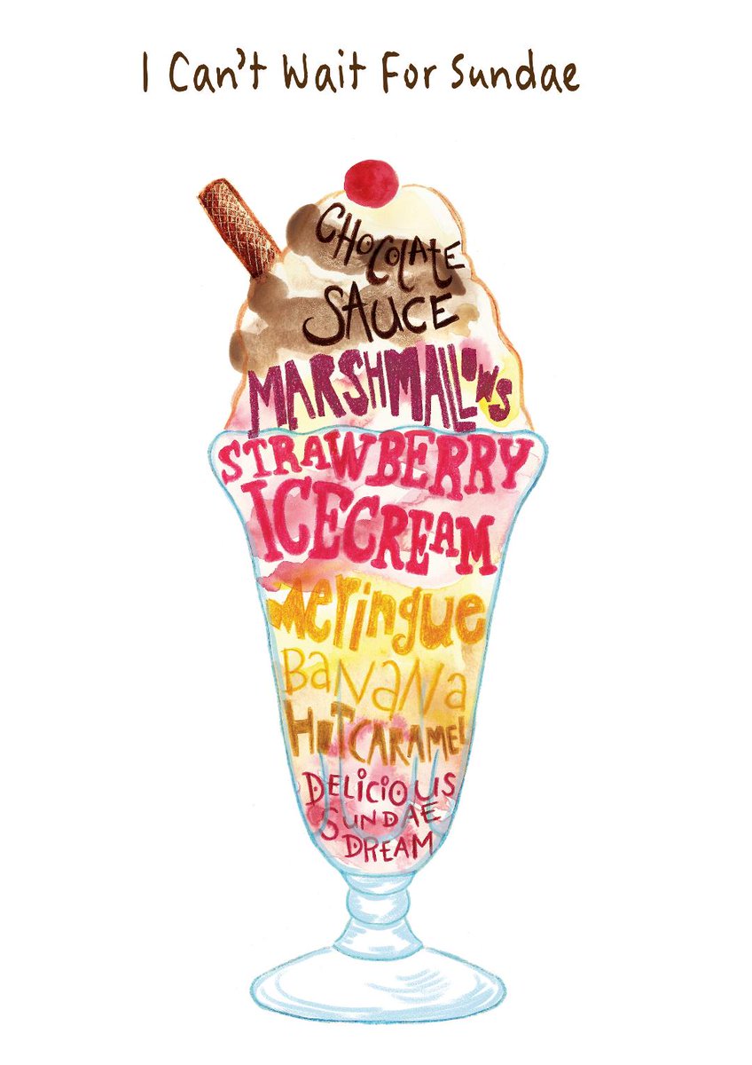 🍨 Happy #NationalIceCreamDay🍦

(art by Jools Wilson 🎨)