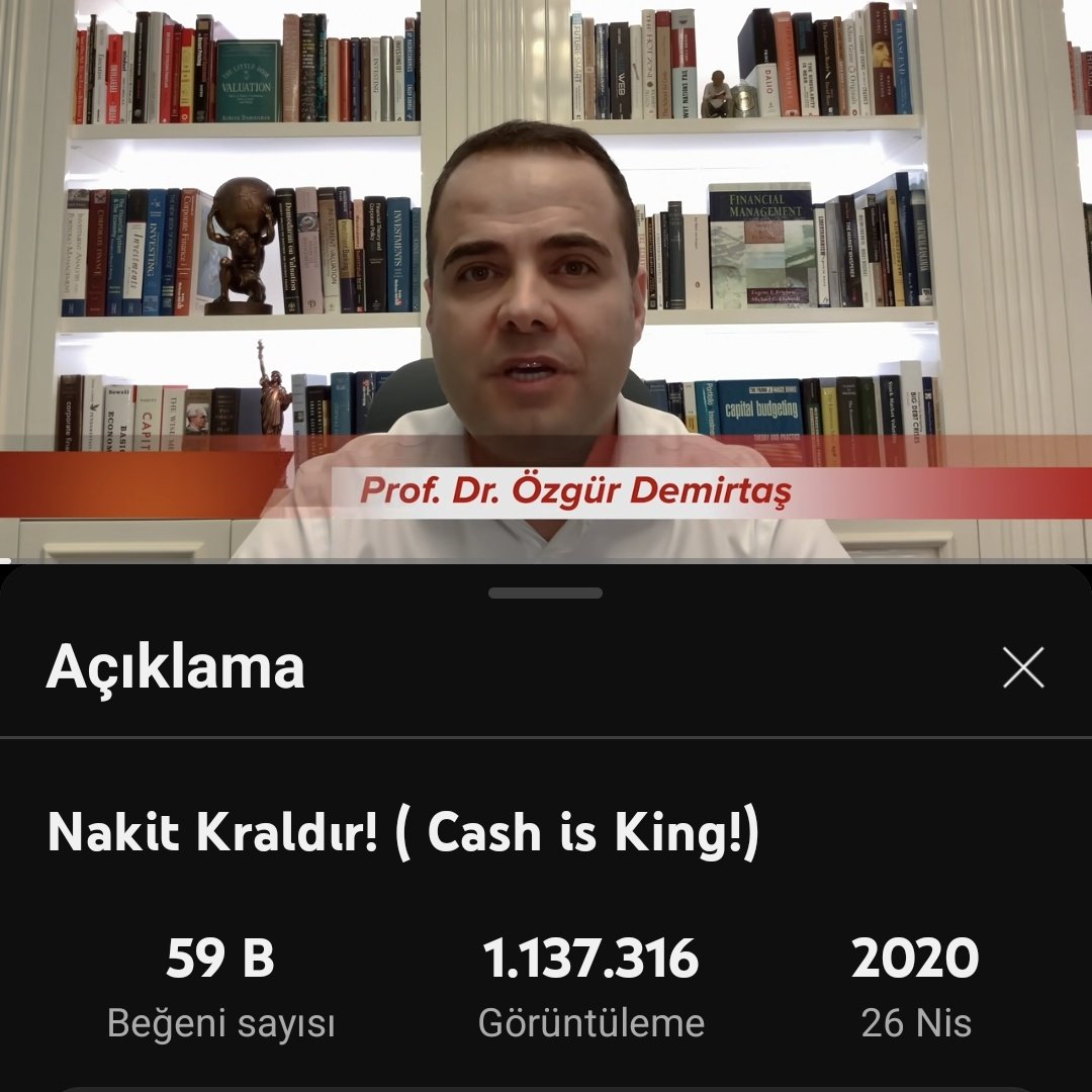 Pandemide "ev almayın nakit kraldır" dedi videosu hala duruyor 1 milyon izlenmiş. O gün 500 bine ev alanların evi 7-8 milyon oldu. Dolar bazında katladı. Kredili alanlar bedava aldı. Dalga geçilen "şakkadanaktan" daha dalga geçilecek bir adam aslında ama cvsi var 🤣
