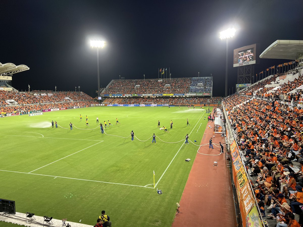 OSpulse's tweet image. 前半終了
0-0
蒸し暑いけど、応援頑張りましょう。