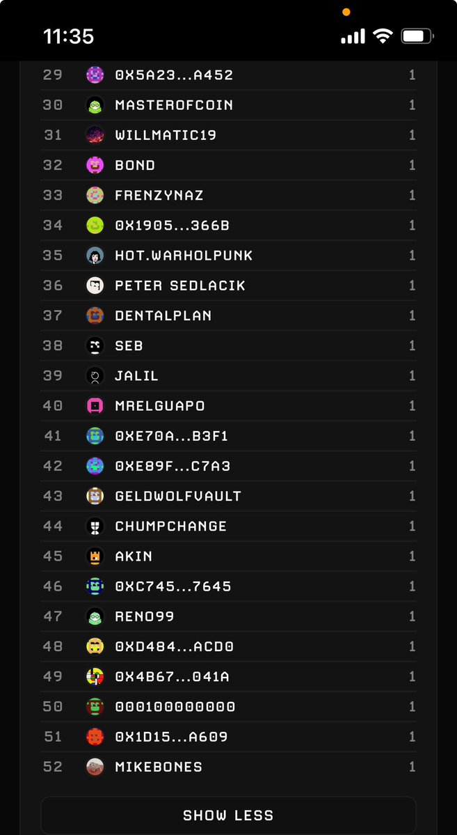 LikeLewis's tweet image. GM to the 52 holders of set 054 ✂️