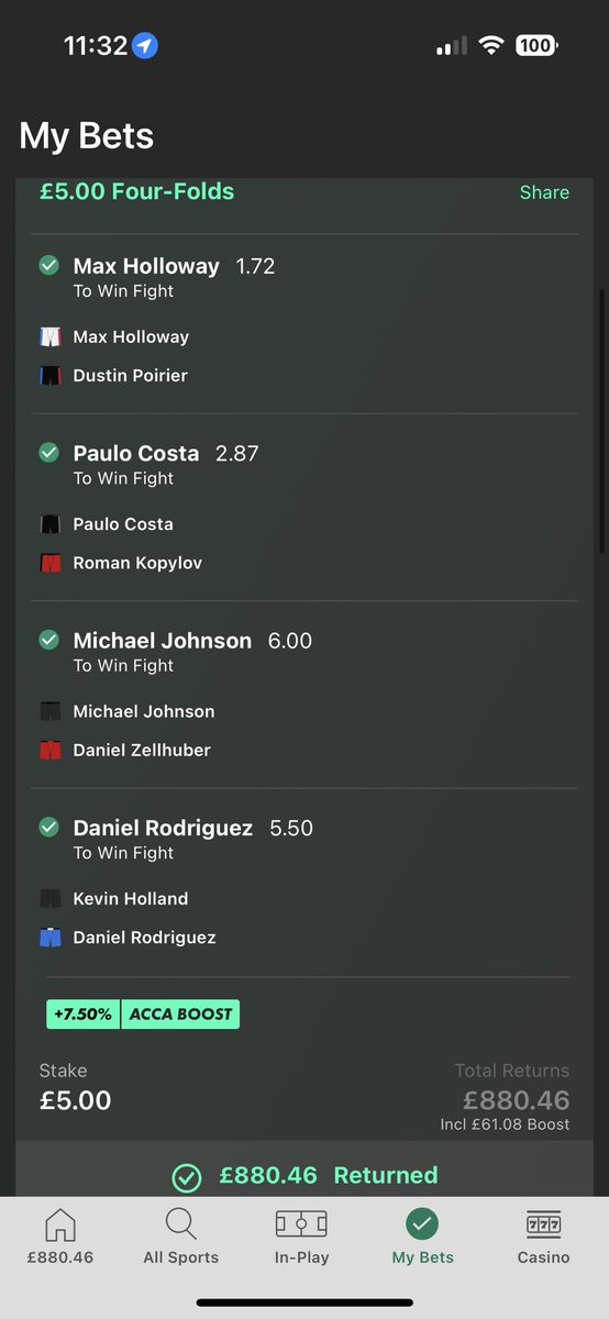 Love a 🐶 #UFC318