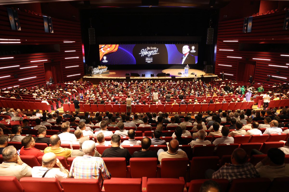 Teşekkürler Konya.
İl, ilçe yönetim kurulu üyelerimiz üç kademe, tam kadro olarak Teşkilat Akademisinde.

#BuSeninHikayen 
#TeşkilatAkademisi
 <a href="/genelmerkezarge/">AK Parti AR-GE ve Eğitim Başkanlığı</a> 
<a href="/Akparti/">AK Parti</a>