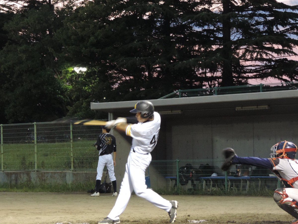 _sendaidh's tweet photo. 07/19 卸町東2丁目公園野球場
対 ロケッツ様　0-9 ◯
初ナイターで練習試合をしました！
いい思い出になりました☺️
#仙台草野球 https://t.co/UqTalUHmE6