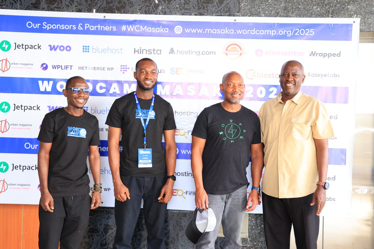 🙌🎉 Thank you to everyone who made #WCMasaka 2025 a success — sponsors, speakers, media partners, venue host, organizers, volunteers, attendees &amp; the entire WordPress community.
We appreciate you all! 

#WordPress #WordCamp #WordCampMasaka