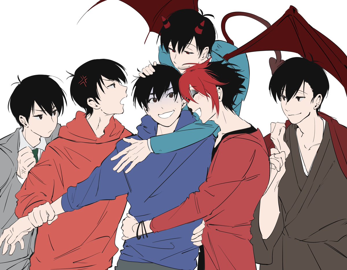 hirup1464's tweet image. 求封笔 #おそ松さん #おそカラ