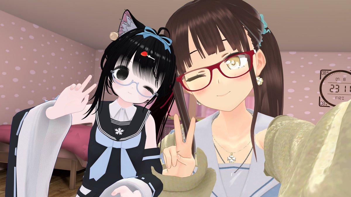 7/18 #おうちめすがき
めすがきちゃんが少なくても開いてくれて助たすかる！
そしていれてくれてありがとう！
まさかの四人部屋でワイワイできました！バグったNAGiSAみたいで新鮮だった！
今日はメンバー的に客側が若干優勢だったか！？