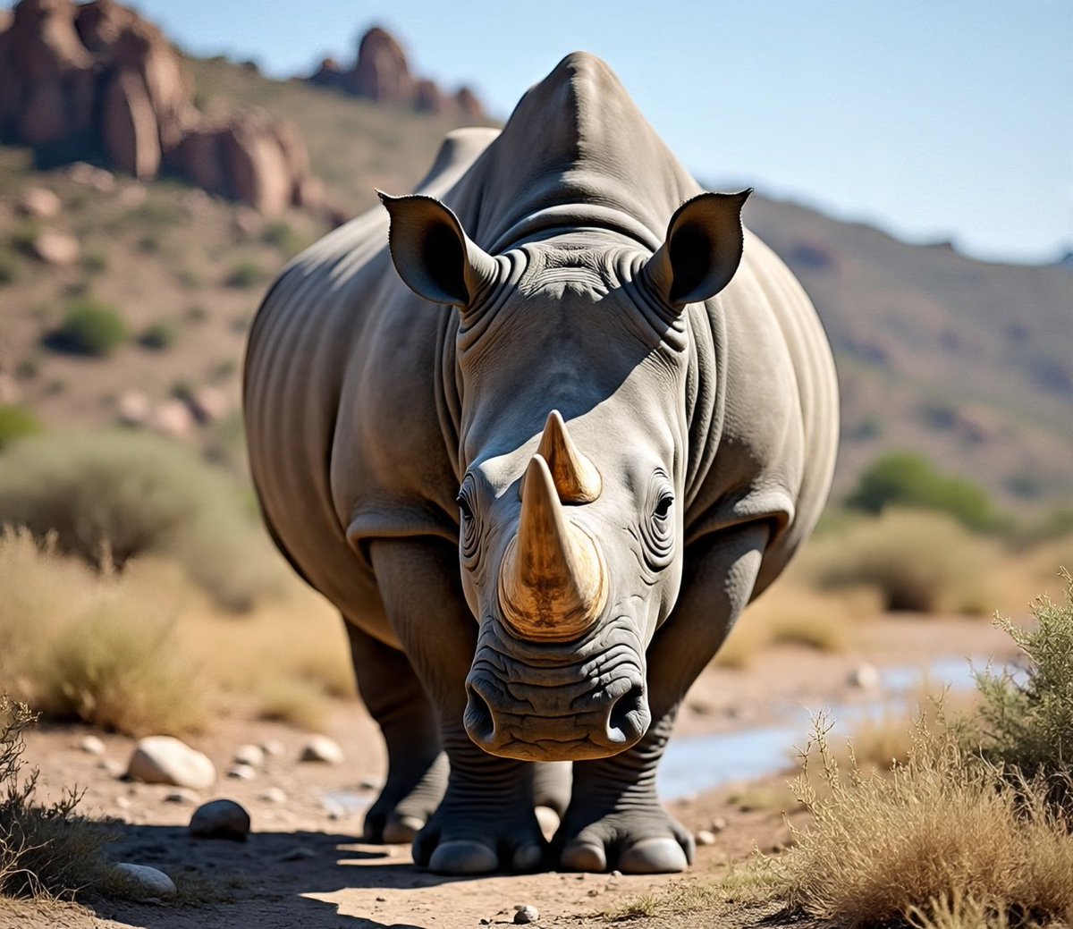 Zimbabwe Police has arrested   one Cong Yanzhong 🇨🇳 for possession of 3 rhino horns worth US$240 000  &amp; 4 pieces of raw ivory weighing 36kgs . The Chinese national appeared in court and was remanded in custody to 22 July 2025 for trial.