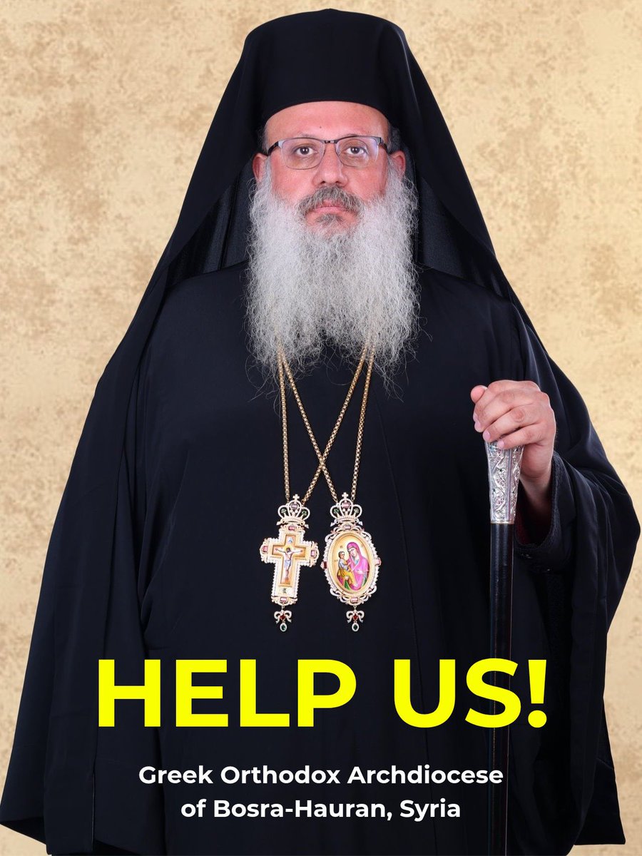 HananyaNaftali's tweet image. BREAKING: The Greek Orthodox Archdiocese in Syria is BEGGING the world to stop the massacres of Christians and Druze in Suwayda.
But the world does NOTHING. Why? Because they can't blame Israel.
The world’s moral compass is broken.