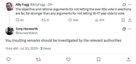 AllyFogg's tweet image. I think I'm soon to be proscribed as a terrorist group or something