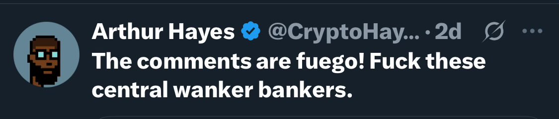 FUEGO_BASE's tweet image. .@CryptoHayes  giving $Fuego a nod as the Index Fund on @Base to fight against the Fed?!  😁