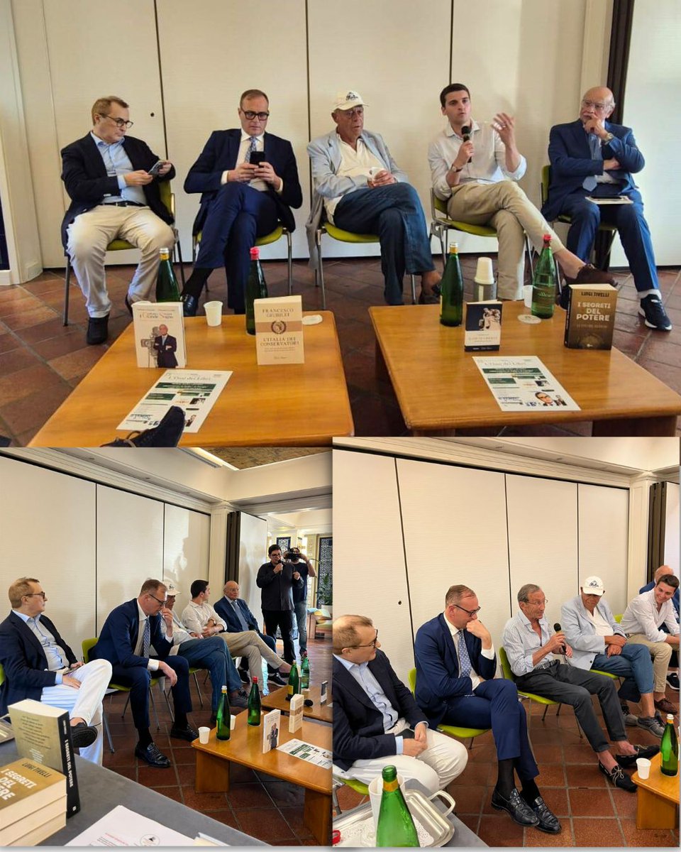 «Per un liberale, oggi, la scelta a destra è quasi inevitabile.»

Ieri sera a Sabaudia ho discusso di conservatorismo e liberalismo con Tommaso Cerno, Luigi Tivelli, Francesco Giubilei e Gianfranco Fini. Un confronto vivace e ricco di spunti.