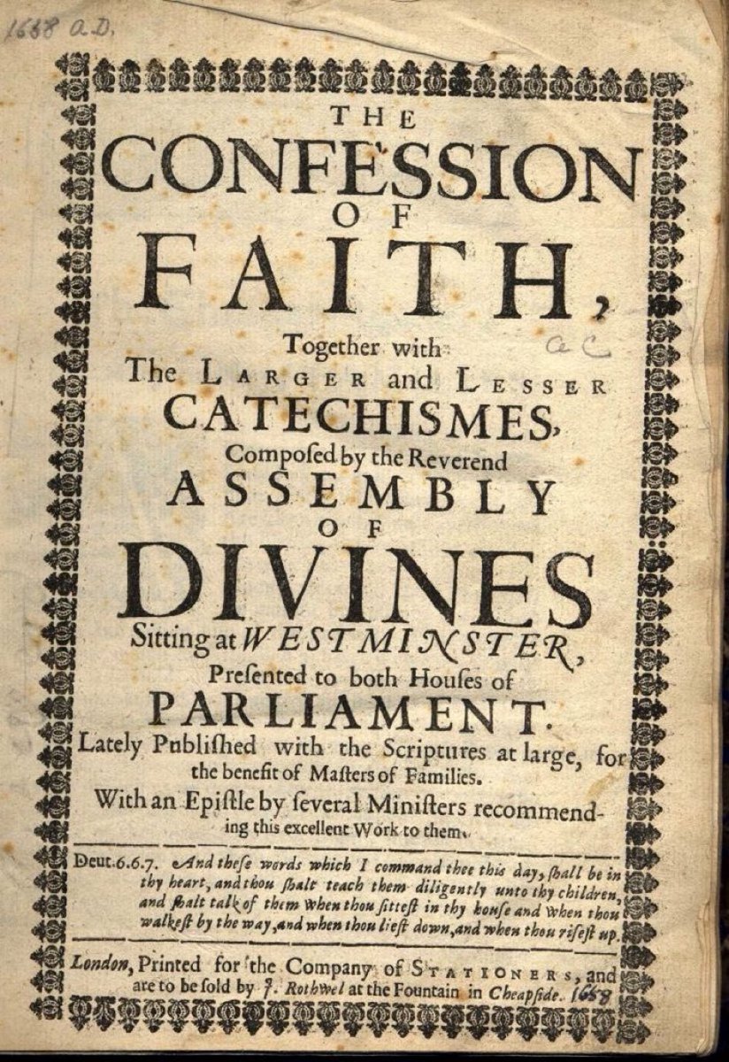 HistoricalRook's tweet image. #OTD July 20, 1648:
The Westminster Larger Catechism was adopted by the General Assembly of the Churchof Scotland at Edinburgh. This and the Shorter Catechism have both been in regular use among Presbyterians, Baptists and Congregationalists ever since.