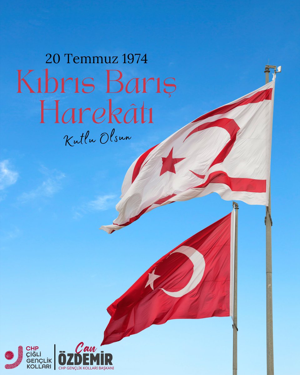 20 Temmuz 1974
Kıbrıs Türkü’nün özgürlük ve varoluş mücadelesinin simgesi…
Kıbrıs Barış Harekâtı'nın 51. yılında şehitlerimizi saygı ve minnetle anıyoruz.
