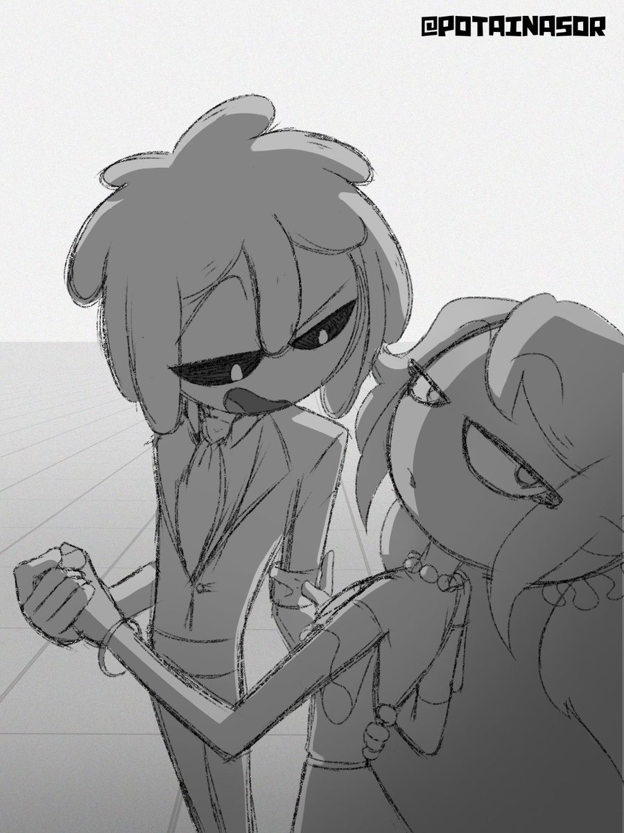potainasor's tweet image. Fnafhs Reboot fannart (sketch no oficial)

🖤 Fred &amp;amp; Joy 💙

Potainasor/potpottypot: voz oficial de Mai y asistente de arte en Fnafhs reboot 
#FNAFHS #fnafhsremake #fnafhsreboot #fnafhsrewrite #fnafhsbonnie #fnaf #fnafhsfred #fredoy #fnafhsjoy